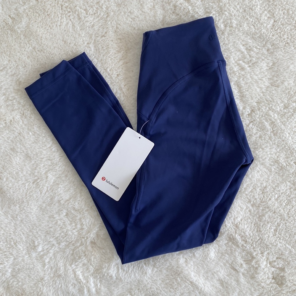 ❤️ Lululemon Instill High-Rise Tight 25" Night Sea NWT Size 2